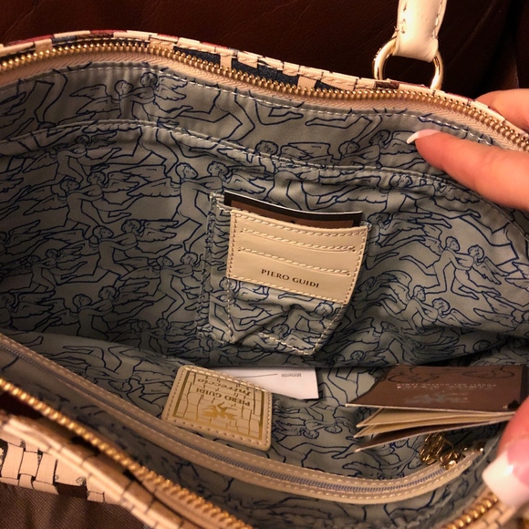 Piero Guidi Coated Canvas Intreccio Art Collection - Picture 3 of 3